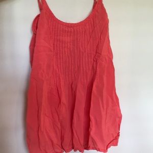 Neon pink tank top size S Gap